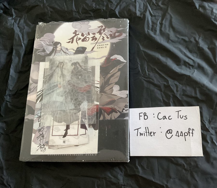 44pff's tweet photo. #ปรมาจารย์ลัทธิมาร การ์ตูน ฉบับจีน โปส2ใบ 300฿
#ปรมาจารย์ลัทธิมาร Art book 900฿
#นิยายวายมือสอง #นิยายวายแนะนำ #ส่งต่อนิยายวาย #ส่งต่อหนังสือมือ2 #นิยายวายแปล #นิยายวายจีน #หนังสือมือ2 #หนังสือมือสองสภาพดี #นิยายวายแปลจีน #นิยายแปล https://t.co/Z1hiO2Fiig