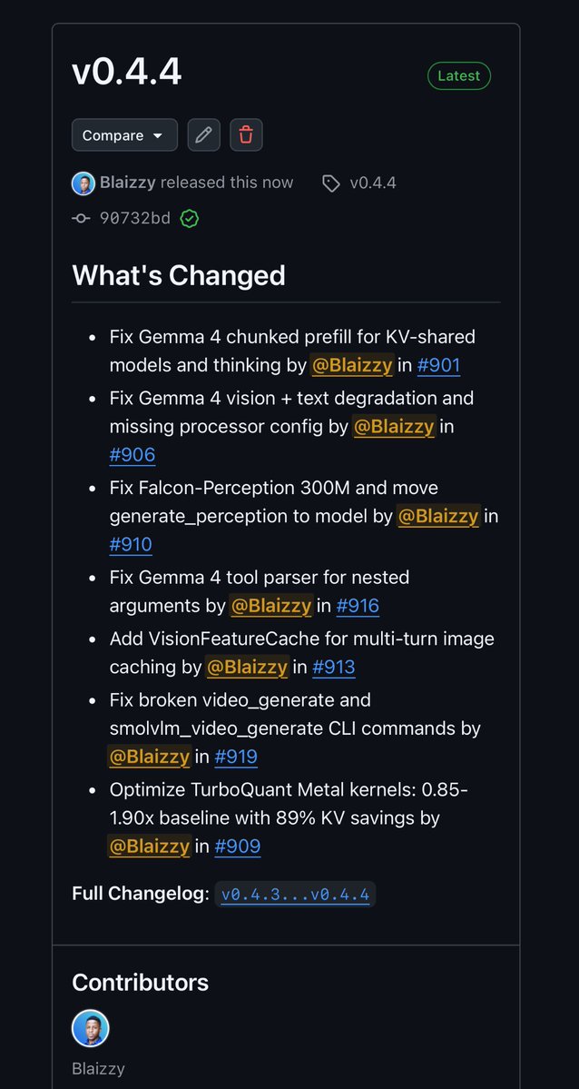 Prince Canuma tweet media
