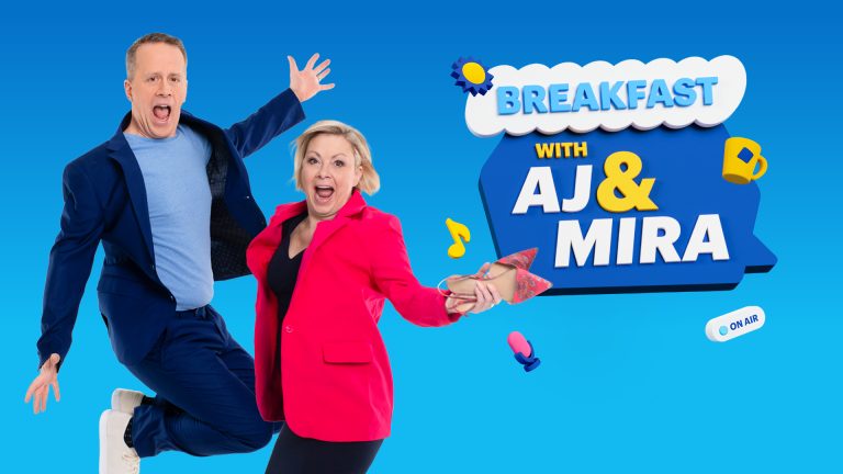 ocean985's tweet photo. Get caught up on everything you missed from Breakfast with AJ &amp; Mira! 

LISTEN NOW 🔗: https://t.co/fwhTVeHb5w

#SeekYourSounds https://t.co/m8Jlgk5W7z