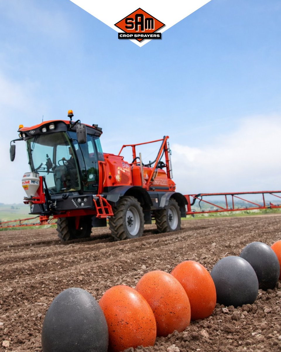 SandsSprayers's tweet photo. We’d like to wish you all a very Happy Easter!

The next few months are set to be busy, with new sprayers heading out, the Cereals Event fast approaching, and plenty of demos lined up! https://t.co/ZOYZy6pVVx