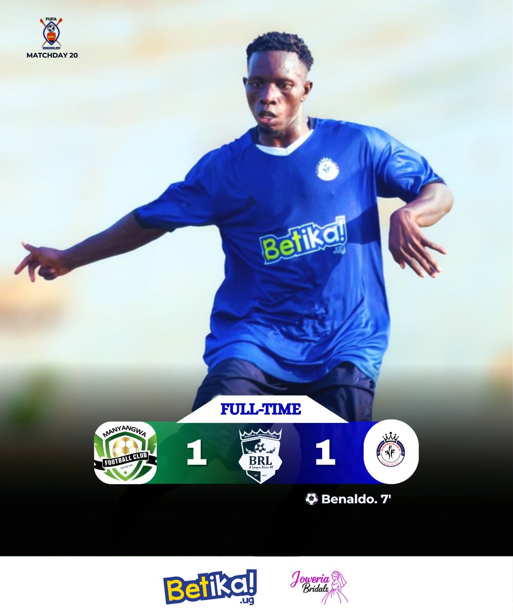 BuwamboUnitedFC's tweet photo. Spoils shared!
#ManyangwaFC Vs #BuwamboUnited
#Matchday20
#BugandaRegionalLeague 2025-26 https://t.co/1UBml0kfzf