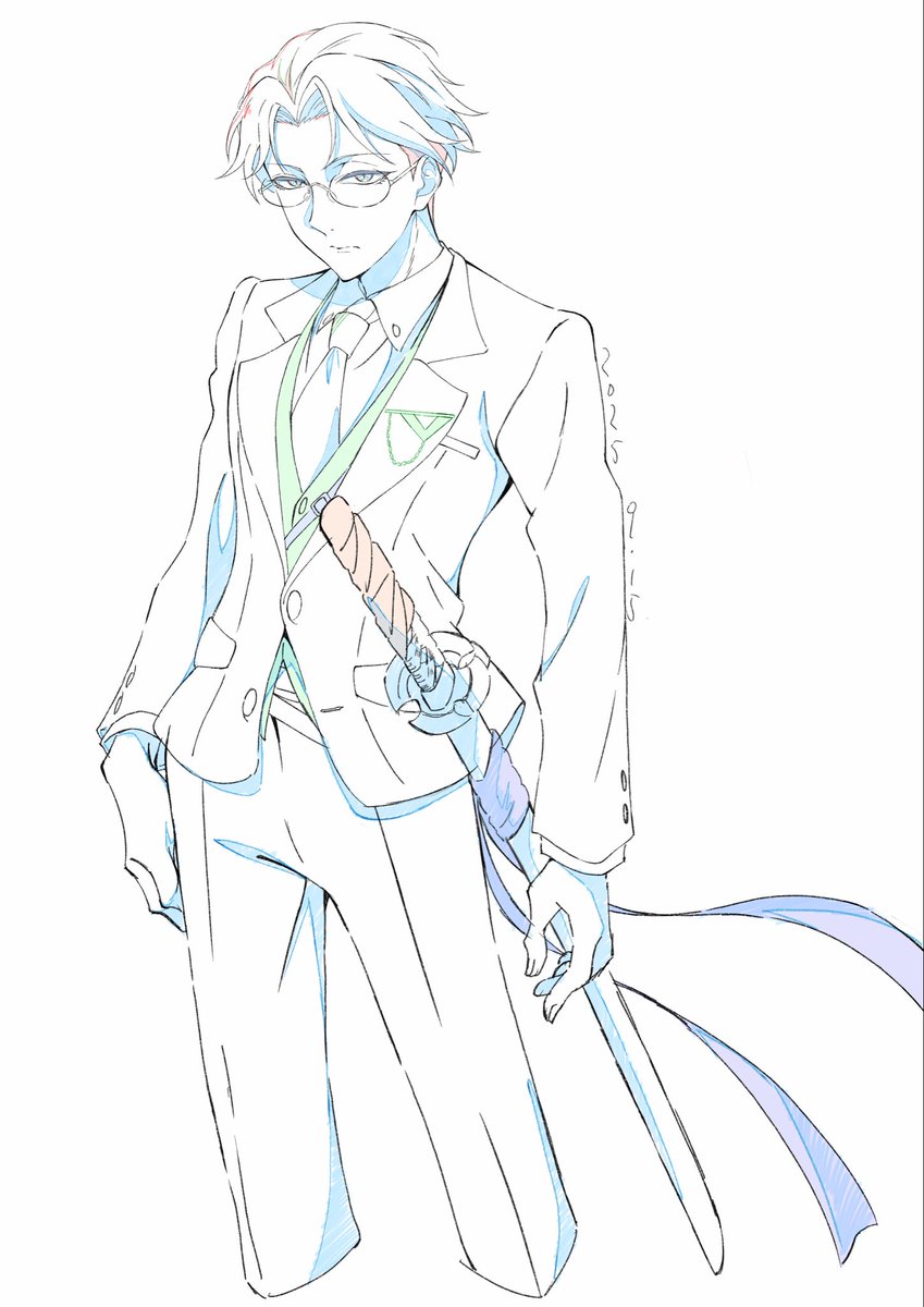「#春夏秋冬代行者 この2人の絡み楽しみ。それにしても2話のキャラの顔良すぎてビビ」|tsujiのイラスト