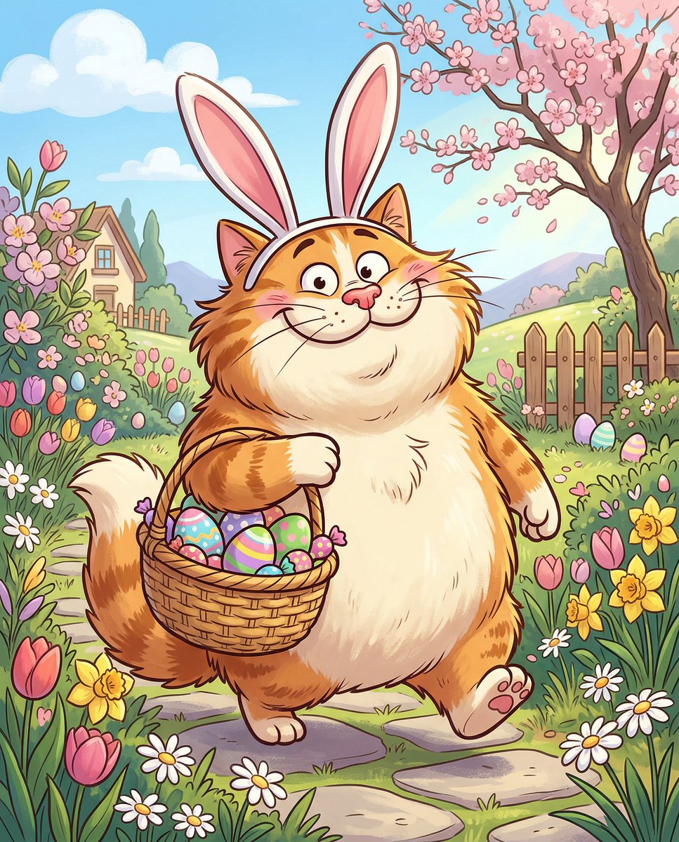 Fluff_Pedia's tweet photo. Budget Easter Bunny

Still cute. Still unqualified.
#EasterCat #FunnyCats #CatMeme https://t.co/txKdRhSTKq