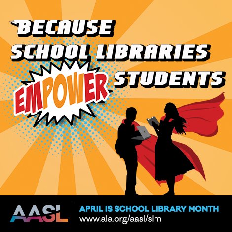 LibraryofKS's tweet photo. Happy National School Librarian Day! 🦸♂️🦹🏿♀️🦹 #SchoolLibrarianDay recognizes the vital role school librarians play in education: promote literacy, teach essential research & tech skills, & support students & staff. @ksdehq #COOLlibrarians #ksleg https://t.co/0LNtd4iMoD