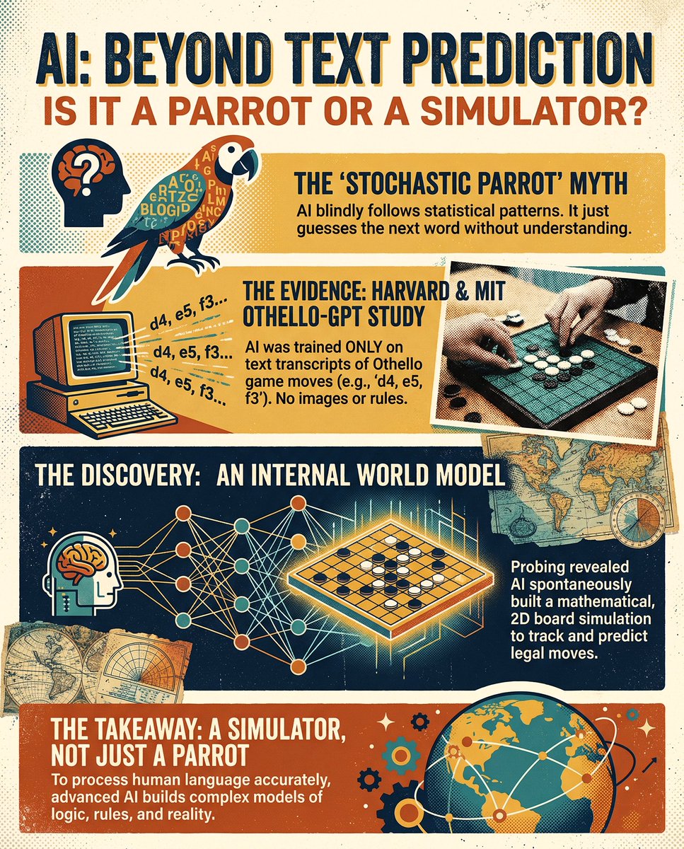 When researchers at Harvard and MIT trained a language model purely on ...