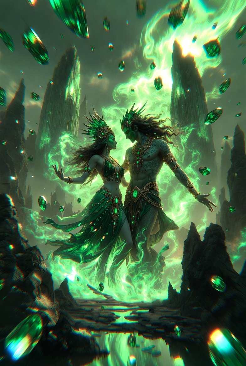 Chrisutter1982's tweet image. #AllThingsSpring April Challenge 
By @JasonVitale14 
30 Daily Challenges
4 Bonus Challenges 
Comment, QT, Retweet, Share with others. Most of all have fun 🧡🦂
Day 4 - Emerald Ritual (Couple)