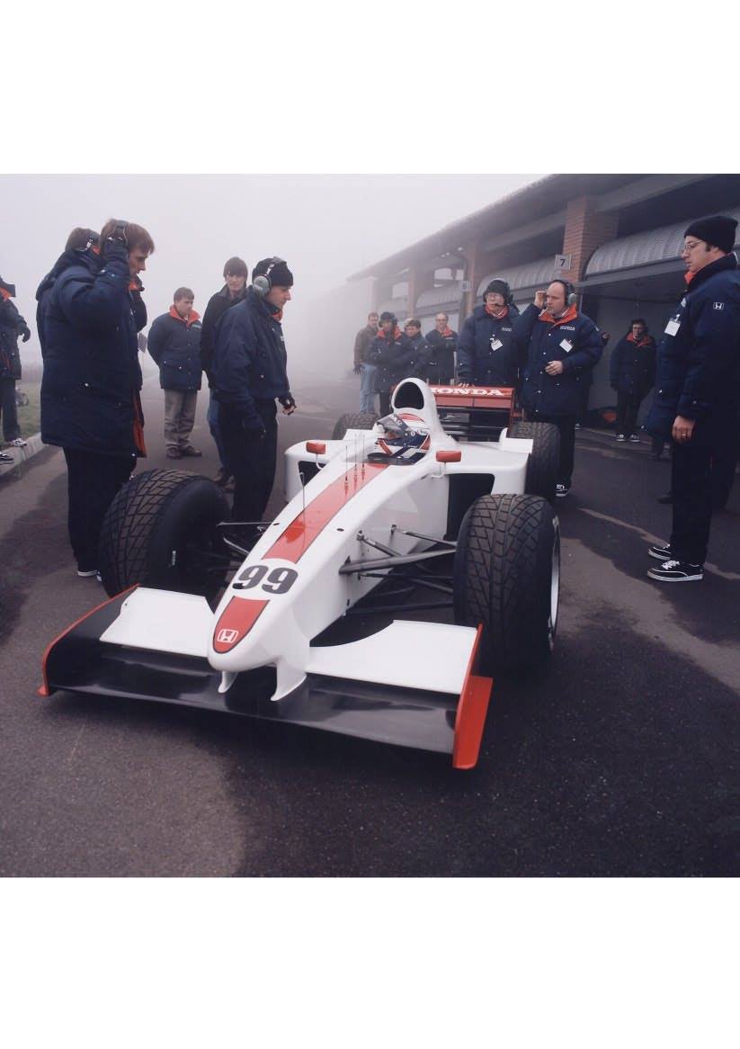 Formula R99 The Unraced Honda RA99, eventually after the dead of harvey ...