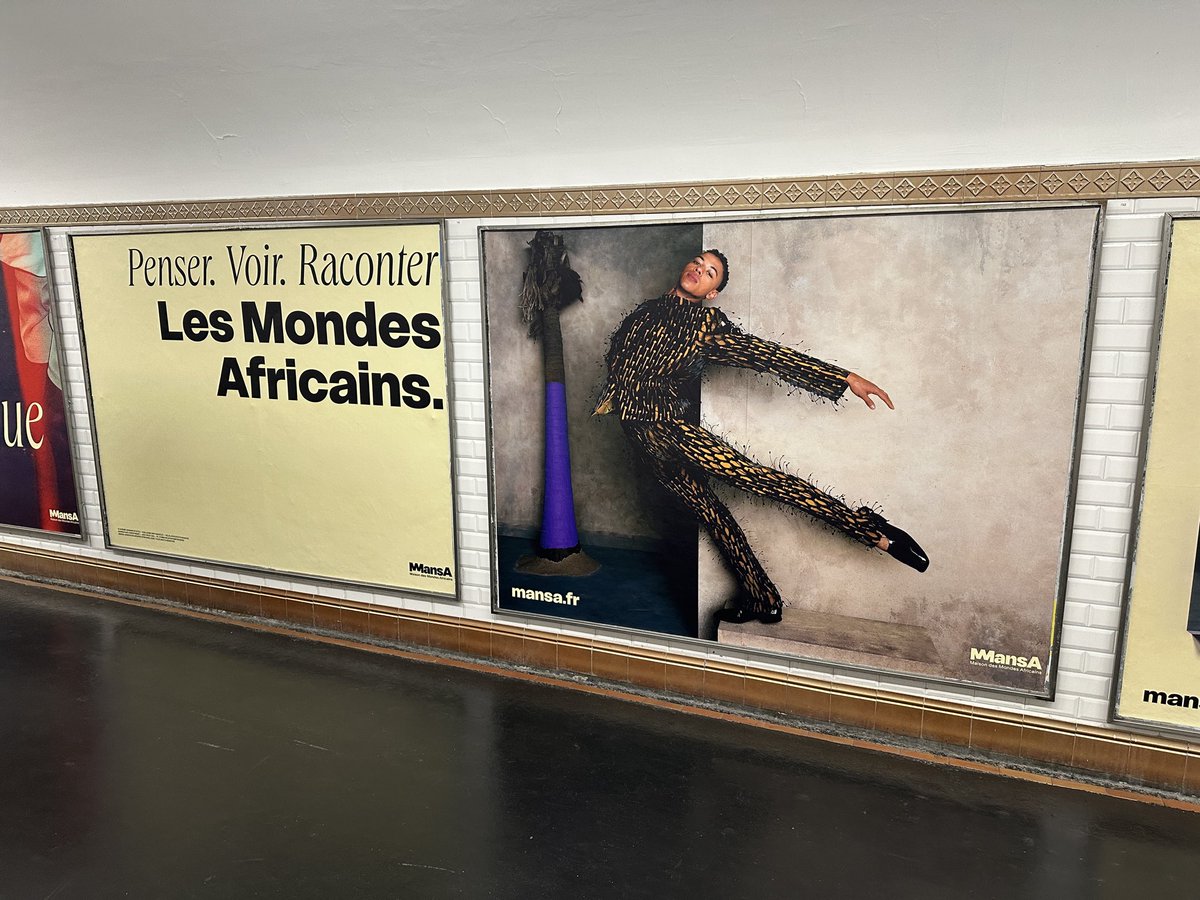 Guillaume Diop pour le premier numéro de la Maison des mondes Africains  #MansA