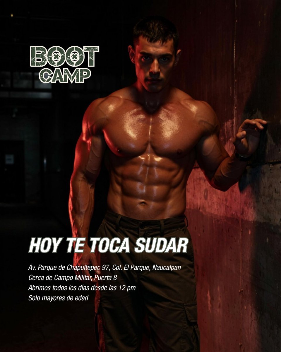 Boot Camp (Erotika Campo Militar) tweet media