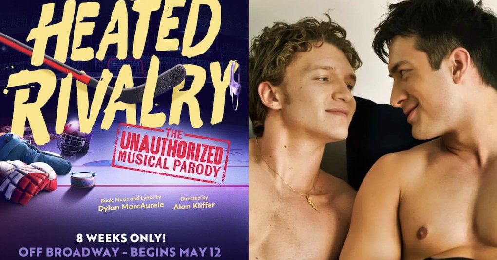 instinctmag's tweet image. Will You Be Watching the Unofficial 'Heated Rivalry' Musical? dlvr.it/TRspMd #gayshows #heatedrivalry #play #Arts #LGBTQ
