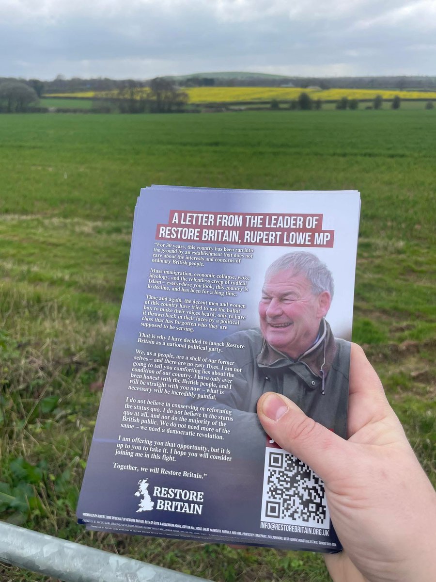 Restore Britain tweet media