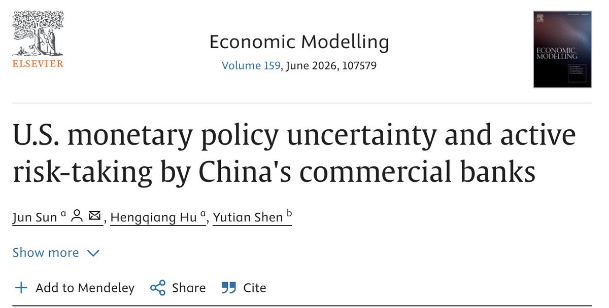 Economic Modelling tweet media