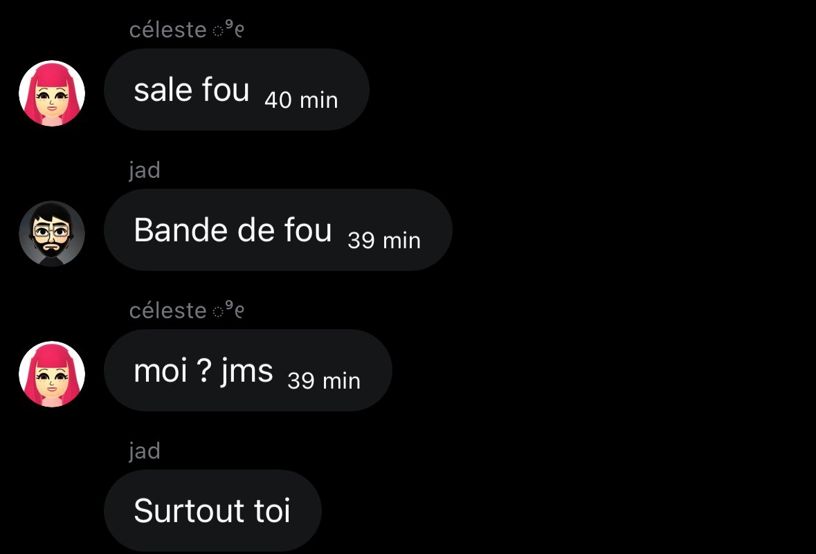 « surtout toi »