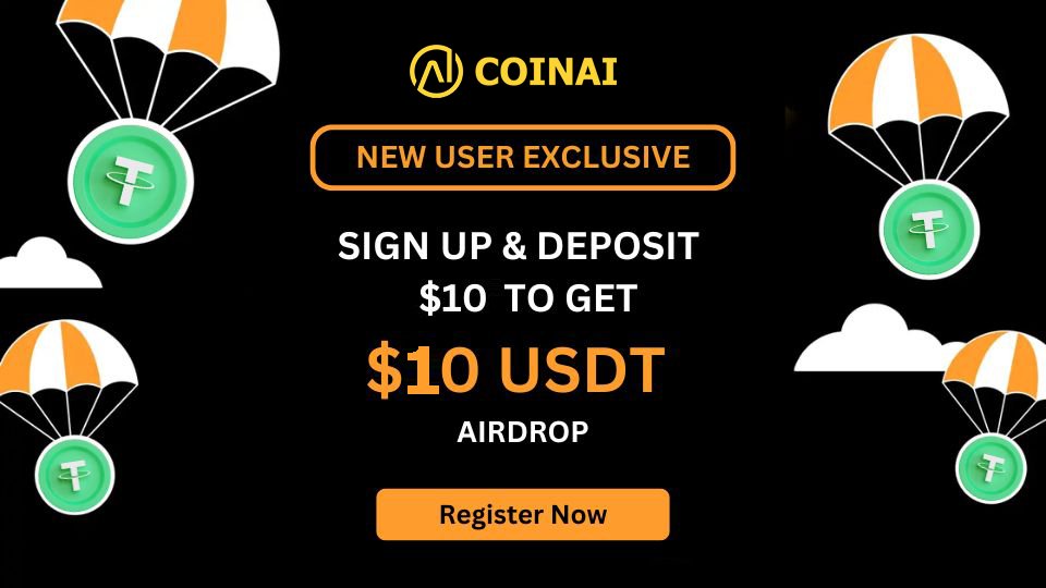 🎁 FREE $10 VOUCHER 

To Enter:

1️⃣ Like &amp; Retweet
2️⃣ Deposit $10
3️⃣ Comment COINAI UID

⏳  100 slots, first come, first serve!