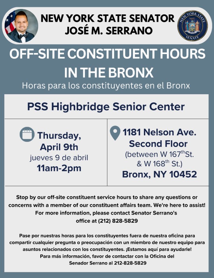 Senator Jose M. Serrano tweet media