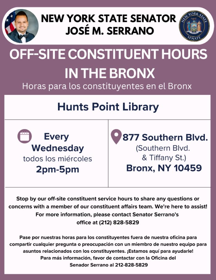 Senator Jose M. Serrano tweet media