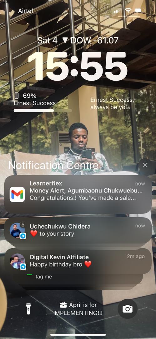 Ernest Success tweet media