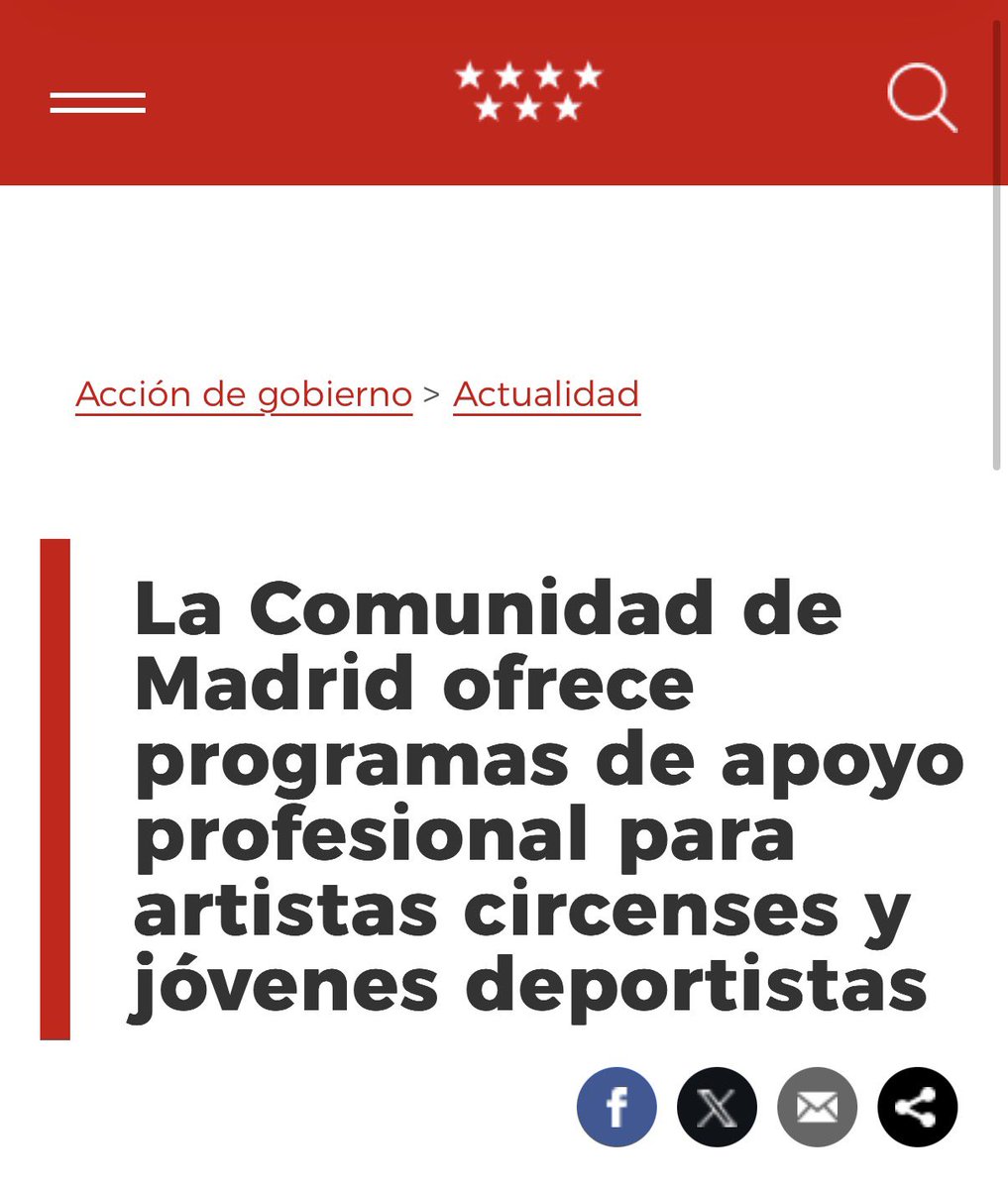 depacoserrano's tweet photo. El Gobierno de la @ComunidadMadrid ofrece programas de apoyo profesional para artistas circenses y jóvenes deportistas. 

Una iniciativa en colaboración con #YOUBEFY para seguir proyectando nuestro joven talento artístico y deportivo, así como los valores de sus disciplinas. https://t.co/uU8XoKQolB