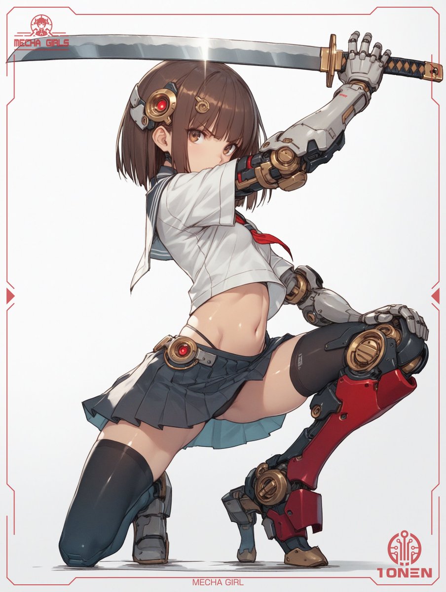 munou_ac's tweet photo. Samurai Mecha Girl https://t.co/aZ2HaB7A6n