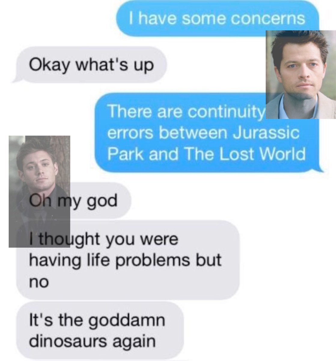 dean regrets introducing cas to movies #destiel