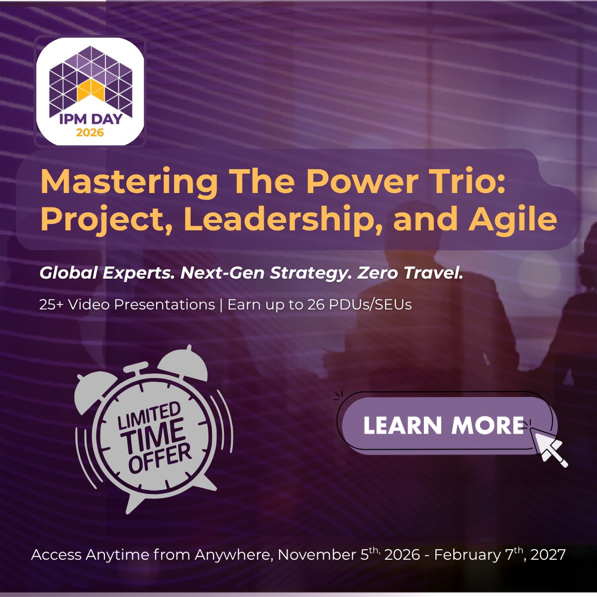 IILGlobal's tweet photo. Miss out on early bird pricing? THIS WEEKEND ONLY! For our followers only, we're offering you a chance to get IPM Day for $20 off!
offer ends midnight on Monday, so checkout with coupon code SOCIALFAN to get it at a discount! https://t.co/uvfU93bqD7 https://t.co/PJ40a6YRor