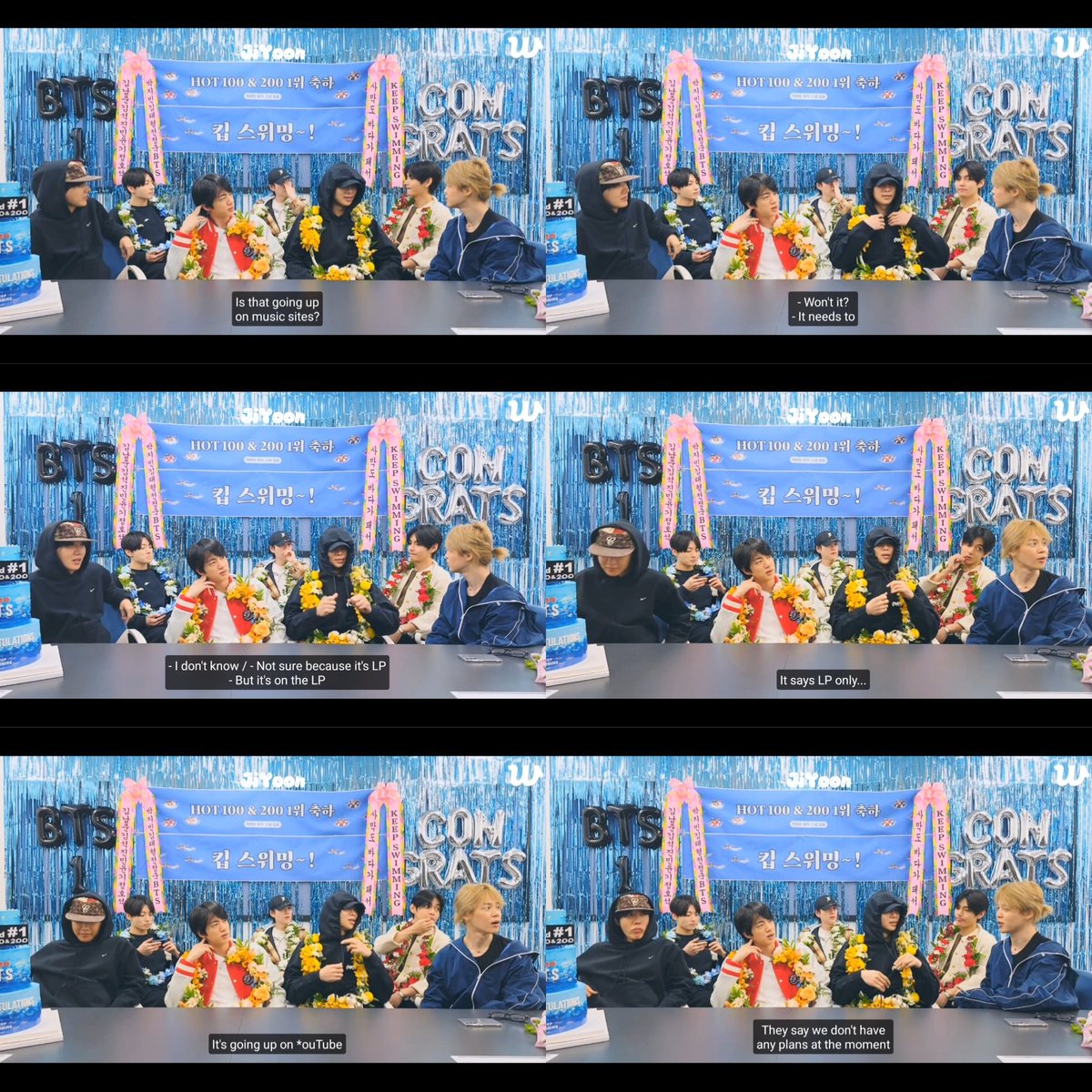 then why they were asking if it will be up on music sites and YouTube???