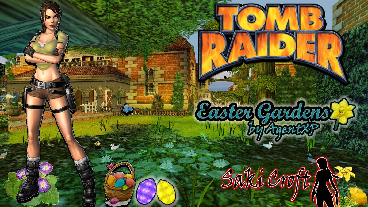 SakiCroft's tweet photo. Video link: https://t.co/KYJ8ESOb9U
Tomb Raider Custom Level – Easter Gardens (Easter Time 2026) | Full Walkthrough + Bonus | by: Saki Croft, level: AgentXP! Enjoy! Thumbs up, share, hype!
#trle #tombraider #laracroft #walkthrough #tombraidercustomlevel #sakicroft https://t.co/uo5A2shB9i