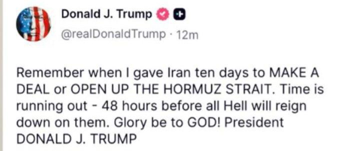 IraninJapan's tweet photo. When allowed to grow in complete disarray, insanity pops up heedlessly at any moment, utterly detrimental to the region and the world. In fact, the international community should have given the aggressor 48 hours to halt this catastrophic and consequential war of aggression and confront his pledge to commit heightened war crimes. God's grace belongs to the wise who cherish human honor, leaving those who embrace criminality to their own devices. The countdown should be for the aggressor, not the victim. Iran will act powerfully in self-defense until the aggression is permanently stopped.