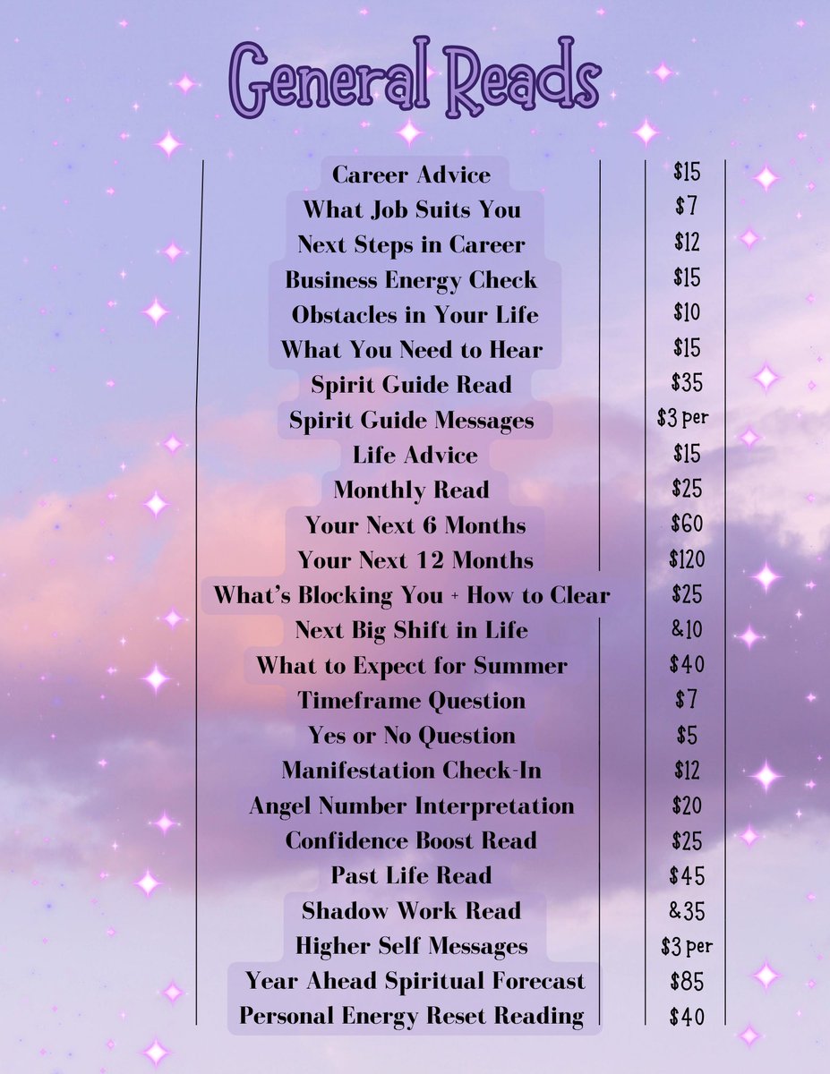 tarotwithsyd's tweet photo. 𝑛𝑒𝑤 𝑝𝑟𝑖𝑐𝑒 𝑙𝑖𝑠𝑡    

𝑚𝑒𝑠𝑠𝑎𝑔𝑒 𝑚𝑒 𝑡𝑜 𝑏𝑜𝑜𝑘 💫💜 https://t.co/l8vJMc5W9V
