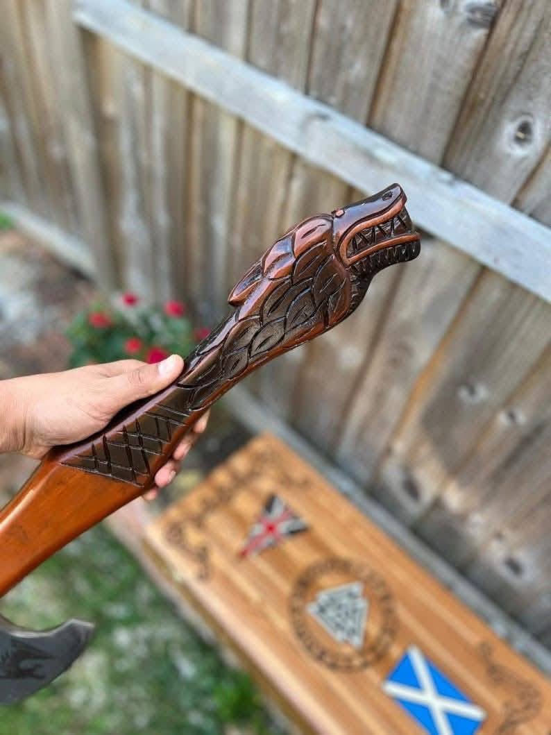 knivesmaker786's tweet photo. ⚔️ Hunting Axe for Sale – Wilderness Proven
Hand-forged, high-carbon steel, and perfect for camping, hunting, or survival – grab yours now!
Ships to USA, DM for details! #HuntingAxe #OutdoorGear #CampingEssentials #SurvivalTools #USA https://t.co/B82pJ6DMmn