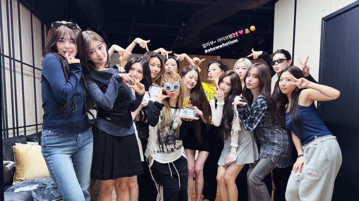 Ive performance director Instagram update with #IVE