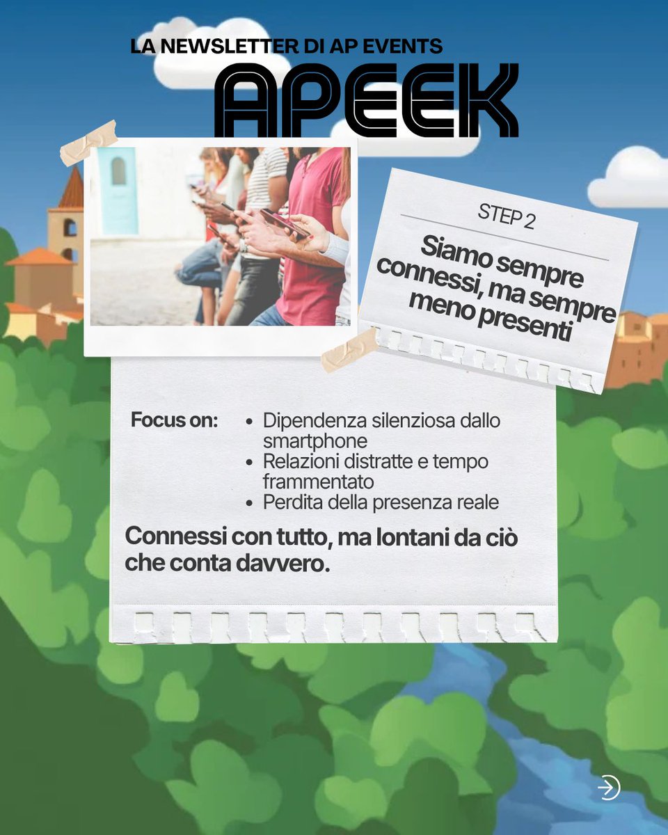 ApEventsaps's tweet photo. “Buona Pasqua da ApEvents”🕊️🗞️

È online l’ottavo numero di Apeek, la newsletter firmata AP Events ✍🏻

Riflessioni, storie e idee che parlano di comunità, partecipazione e futuro.

🔗 Link 
https://t.co/vzqrCCHi9l https://t.co/YunHrCNlEy