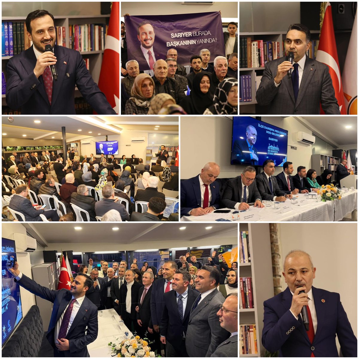 EAkkus28's tweet photo. AK Parti İstanbul İl Başkanımız @abdullahozdemir , İl Başkan Yardımcımız @yasirceliktr , İl Sorumlumuz @avyavuzaksoy , Sarıyer’in hizmet yolundaki öncüsü İlçe Başkanımız @Hibrahimkursun ve kıymetli teşkilatımızla Yerel Gündemli Danışma Meclisi programında bir araya geldik. https://t.co/152r4v3wMT