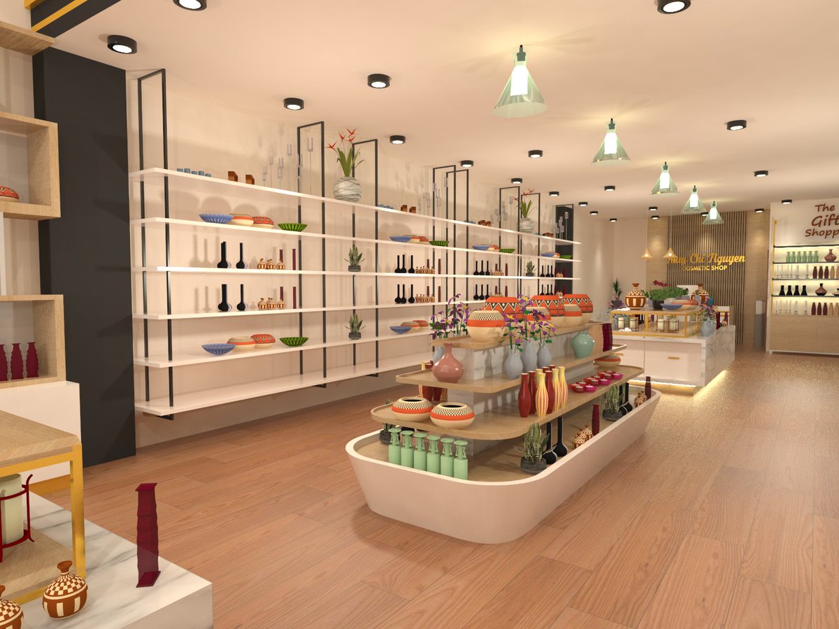 تصميم محلات تجارية tweet media