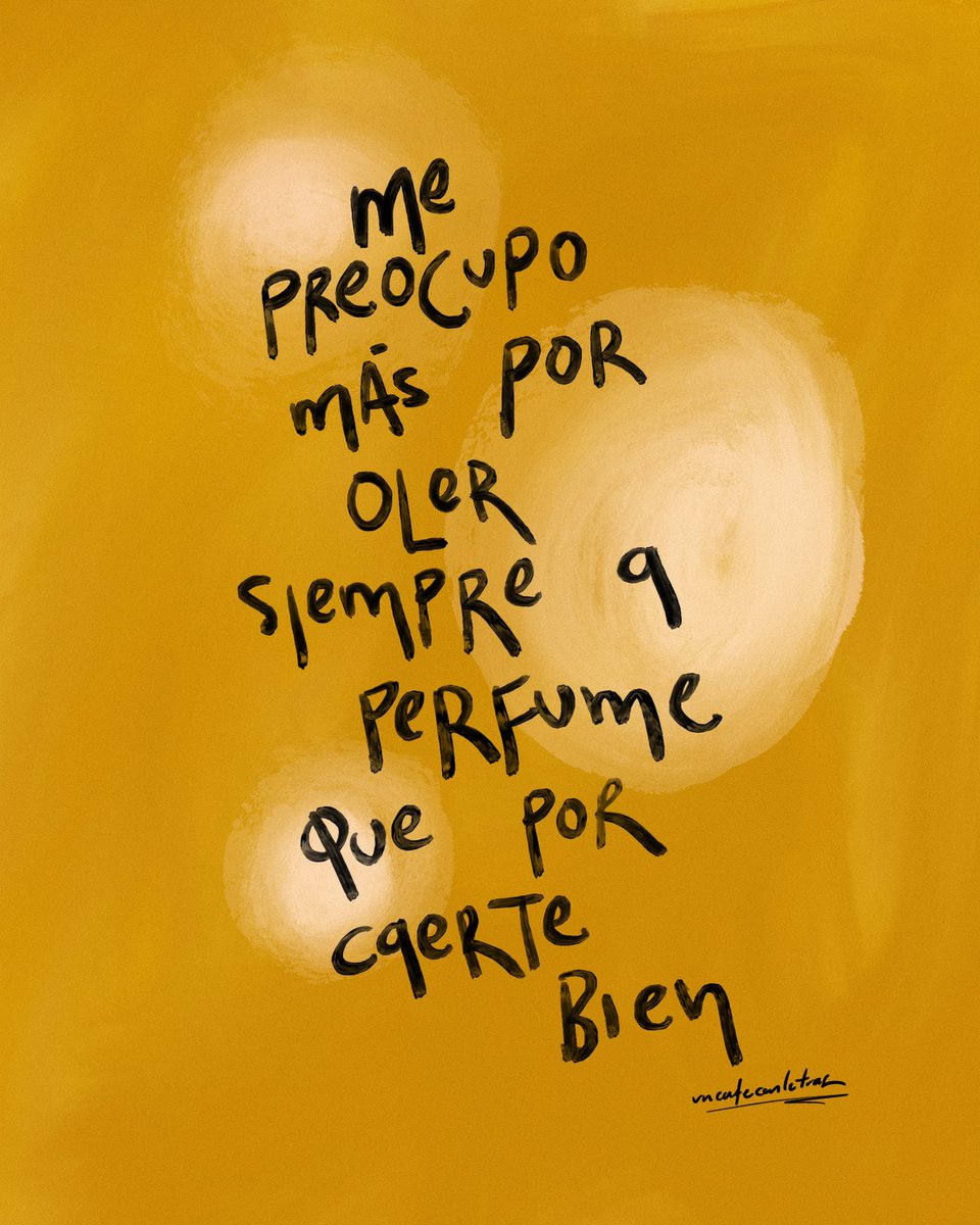 Un café con letras tweet media