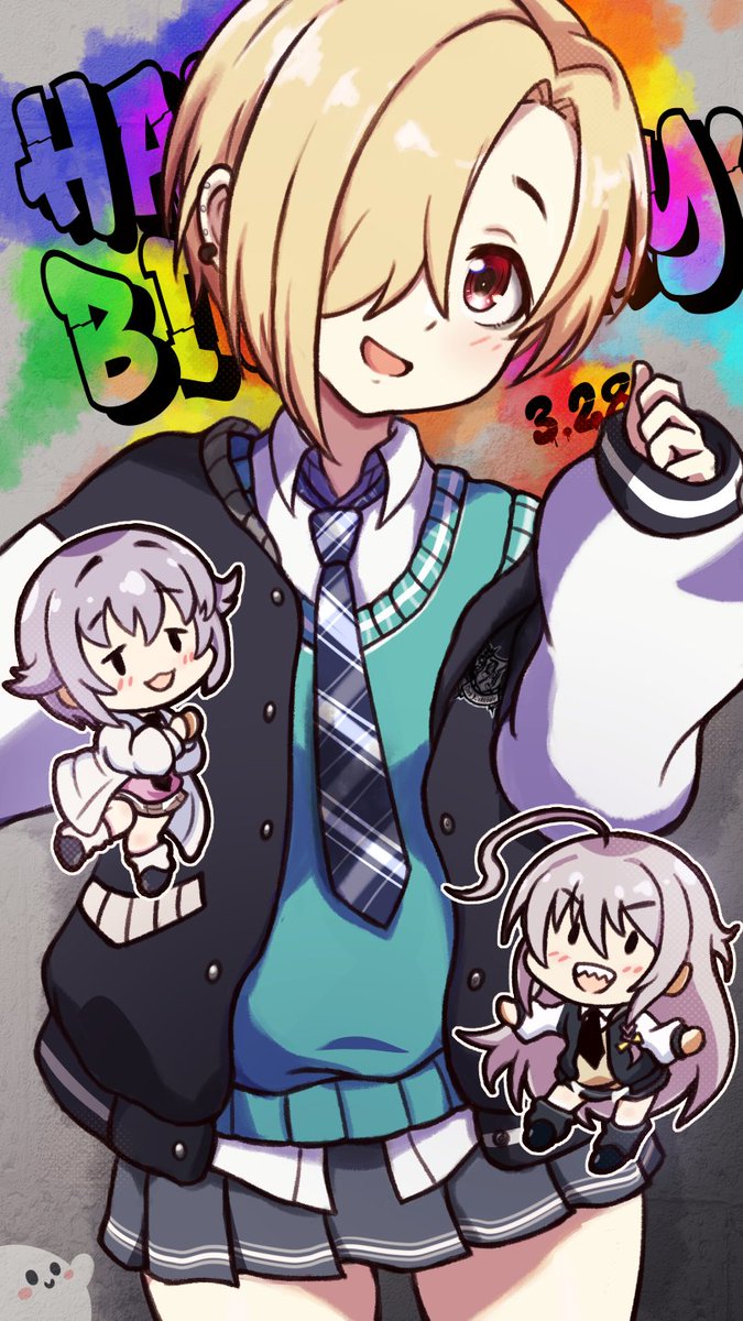 raispada's tweet photo. One week late but better than nothing😅And it seems I have been celebrating this Spooky Girl's birthday for 10 years now... let's have another 10 or so, shall we? 🎉👻

#白坂小梅誕生祭2026
#白坂小梅生誕祭2026 https://t.co/VFbdVMPjE9