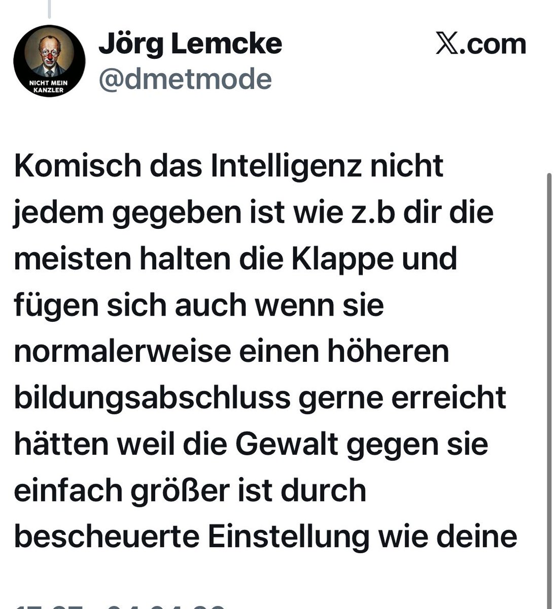 Christian tweet media