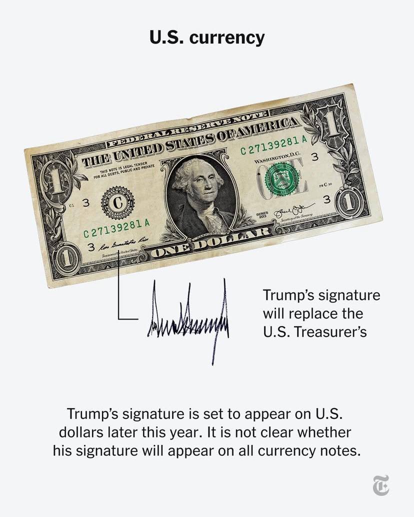 We couldn’t possibly make the dollar more useless…

Trump: Hold my pen