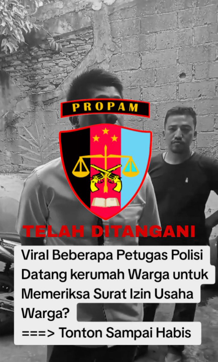 Paminal_PMJ's tweet photo. Berita hoax, kasus lama dan atau yang telah ditangani oleh Bidpropam Polda Metro Jaya beserta jajaran

#propam https://t.co/jOda2mYlMD