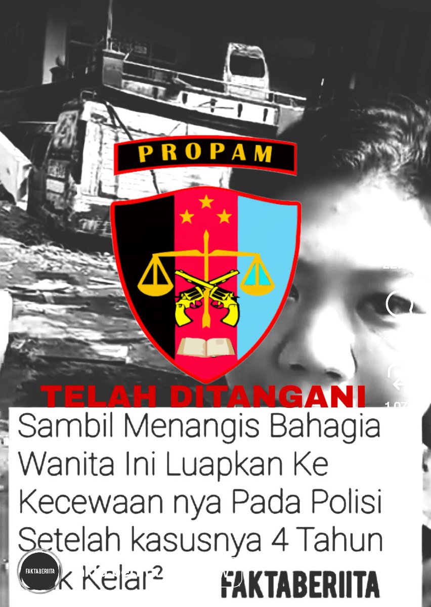 Paminal_PMJ's tweet photo. Berita hoax, kasus lama dan atau yang telah ditangani oleh Bidpropam Polda Metro Jaya beserta jajaran

#propam https://t.co/jOda2mYlMD