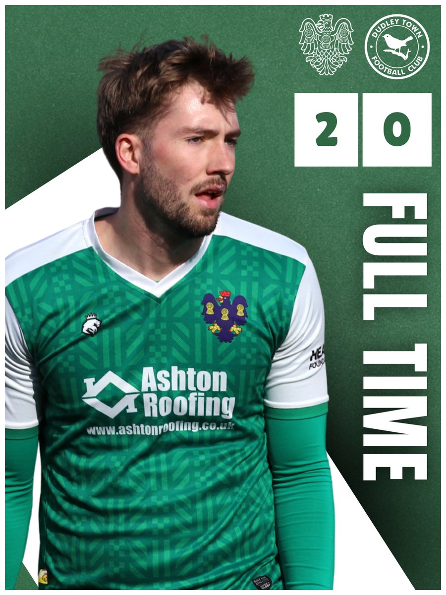 NorthwichVicsFC's tweet photo. 𝐅𝐔𝐋𝐋 𝐓𝐈𝐌𝐄

🟩 Northwich Victoria | 2
🟨 Dudley Town | 0

#UpTheVics | @MidlandLeague https://t.co/LuCwk73WPk