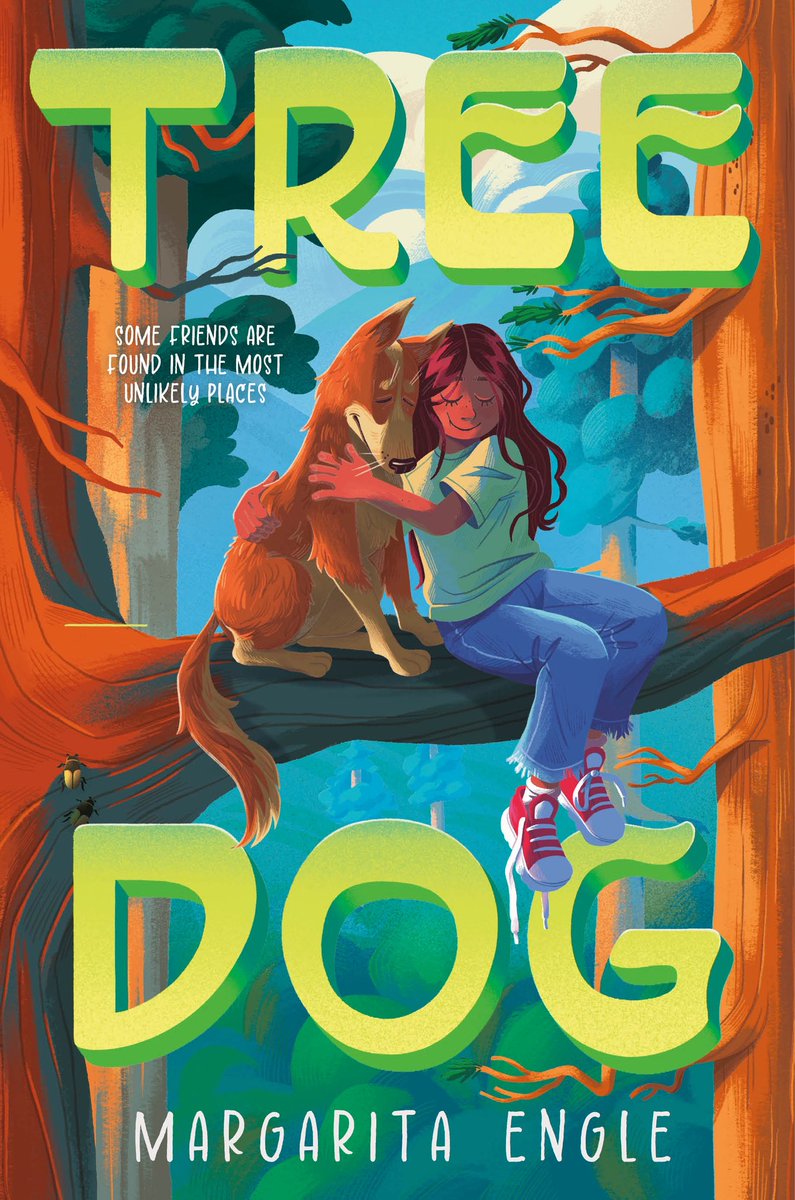 margaritapoet's tweet photo. New release date for my middle grade verse novel, Tree Dog! @MacKidsBooks #versenovel #middlegradebook #conservationdogbook #poetry https://t.co/O8rXdoZvFp
