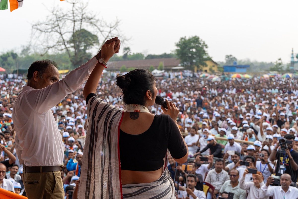 sayani06's tweet photo. “Where liberty dwells, there is my country.”

#AssamTrinamoolCongress 💫🙏
@AITC4Assam #ElectionCampaign https://t.co/ZmHRZYpWUK