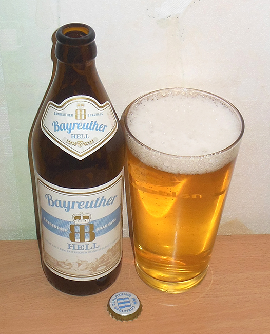 Bayreuther Hell (Vācija) 4,9% • Dzērieni bez uzcenojuma • € 1,75