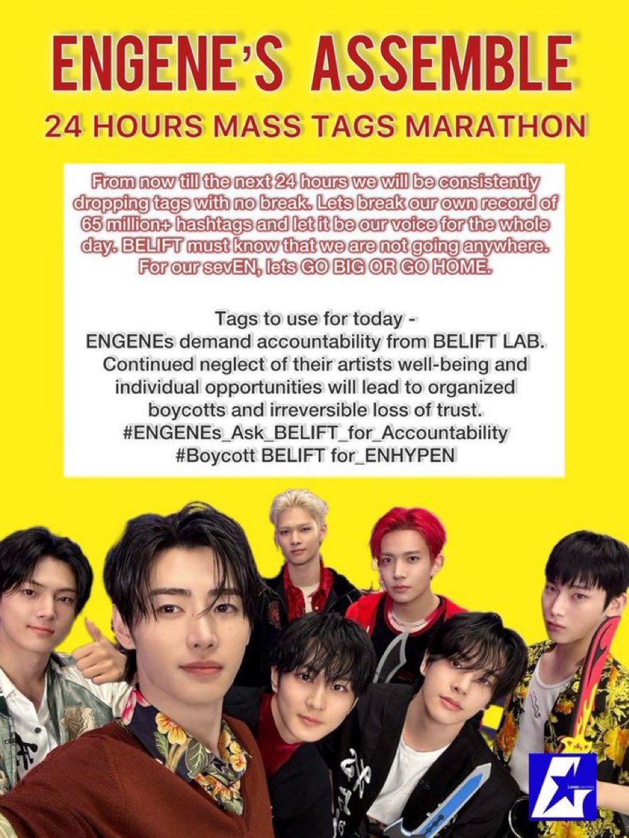 laya 𝜗ৎ ENHYPEN IS 7 tweet media