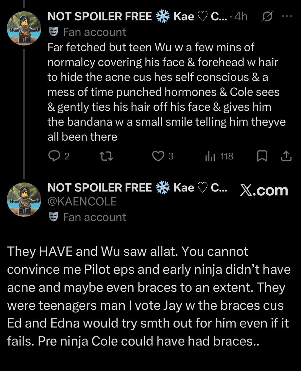 NOT SPOILER FREE ❄️ Kae ♡ Cole’s Lover 🌅 tweet media