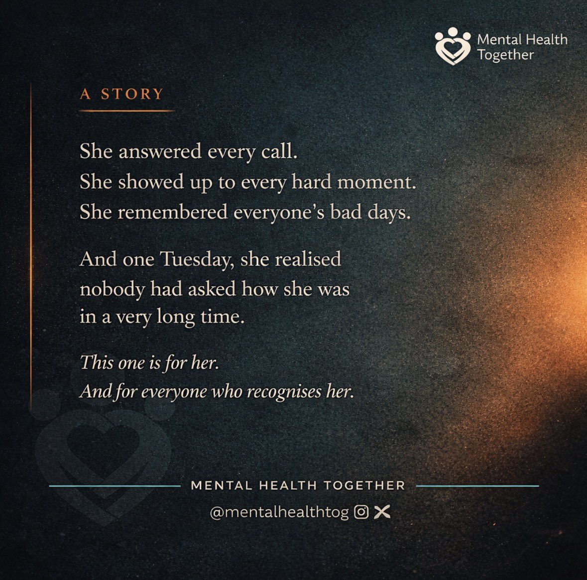 Mental Health Together tweet media