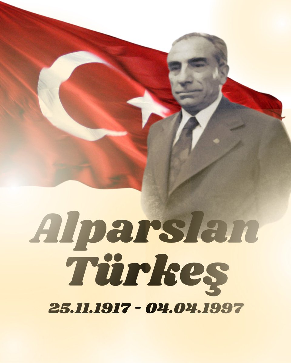 FatmaAltuncu's tweet photo. Alparslan Türkeş'i saygı ve rahmetle anıyorum. #AlparslanTürkeş https://t.co/fFgpzNilAL