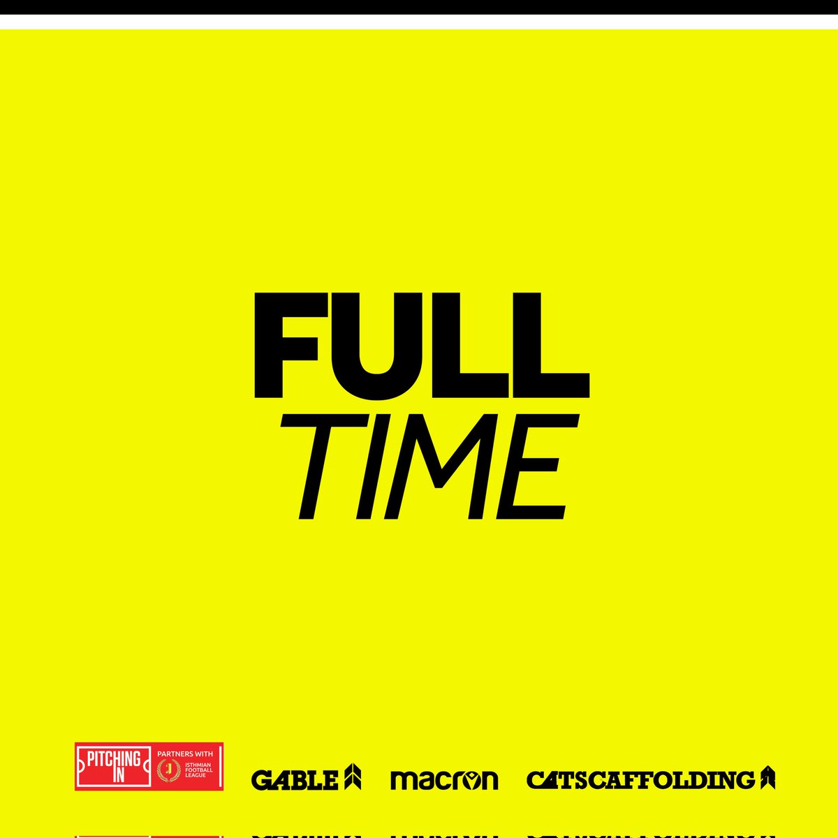 Horndean_FC's tweet photo. FT | Kingstonian 1-2 Horndean

A huge 3 points on the road, get in there you Deans 🟡⚫

#UpTheDeans https://t.co/G62s1F6Yb3