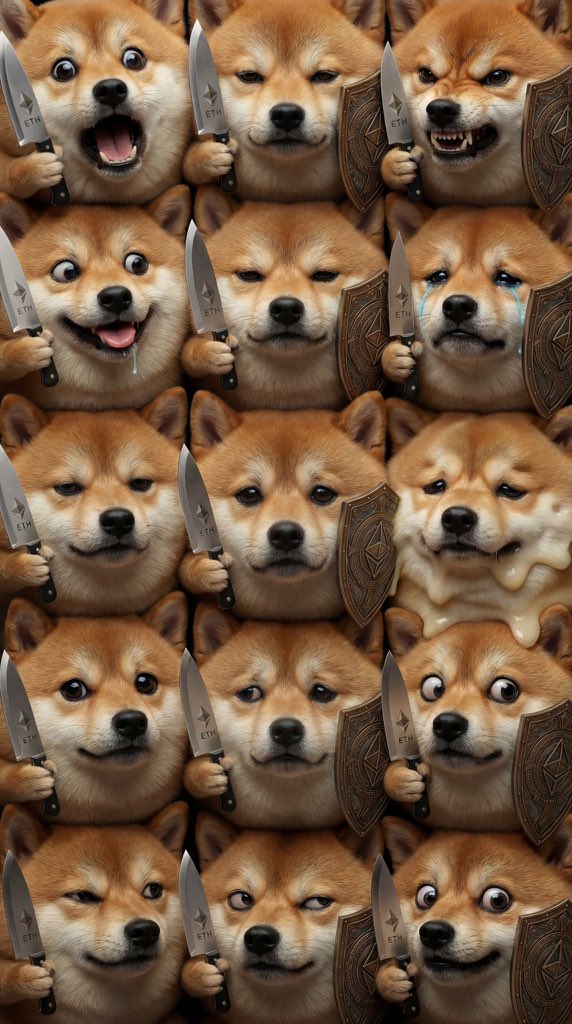 What the dog doing？我的刀盾 tweet media